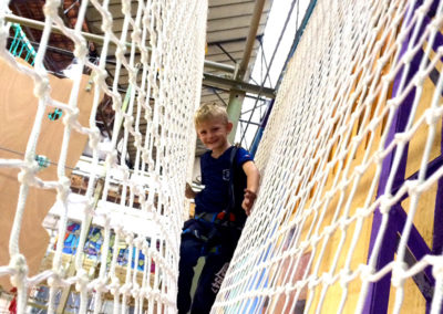 L'accrobranche à Urban Parc, pour tous les âges