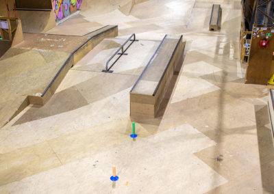Skatepark Wide Curbs