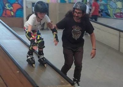 stage de roller, trottinette et skate