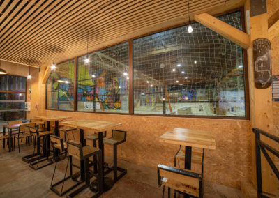 Le bistrot d'Urban Parc - vue sur le Parc