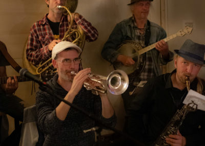 Les soirées Swing du bistrot d'Urban Parc - le groupe de cuivres