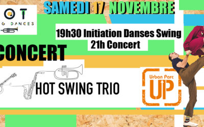 Soirée Swing-Concert Hot Swing Trio et initiation